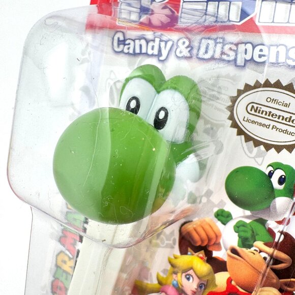 Super Mario Bros. Pez Candy Dispenser 4 pc Set Mario Luigi Princess Peach Yoshi - Picture 7 of 10